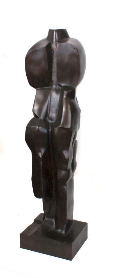 WÄCHTER - 1992, Bronze, Exemplar: E.A., H 180 cm Albrecht Herbert