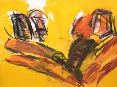 VIER PERSONEN - 2000/2001, Öl auf Leinwand, 150 x 200 cm Mikl Josef