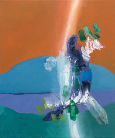 OHNE TITEL - 2025, Öl auf Leinwand, 90 x 75 cm Kremsmayer Hermann