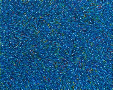 PORTAL NOUS, MALLORCA (grün) - 2025, Öl auf Leinwand, 40 x 50 cm Strohte Alexander