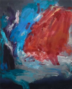 DES SEHENS SELIGE LUST - 2025, Öl auf Leinwand, 160 x 130 cm Kremsmayer Hermann