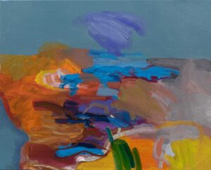 DIE ANDERE SEITE DES GEWÖHNLICHEN - 2025, Öl auf Leinwand, 69 x 85 cm Kremsmayer Hermann