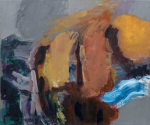 DU KENNST DAS VIELLEICHT - 2025, Öl auf Leinwand, 75 x 90 cm Kremsmayer Hermann