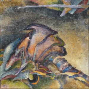 EINE HAUPTPROBE FÜR DEN ZWEITEN AKT - Venedig 2015, Eitempera auf Leinwand, 25 x 25 cm, FD 15038 Danielis Friedrich