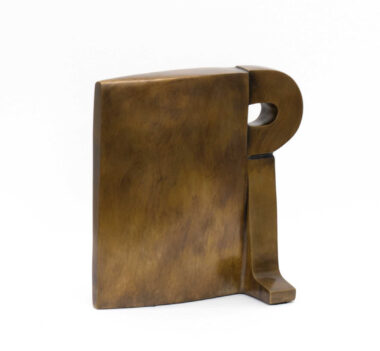 KOPF - 2011, Bronze, Exemplar 3 von 4, H 30 B 29 T 15 cm Albrecht Herbert