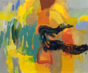 LICHTRUF - 2025, Öl auf Leinwand, 95 x 115 cm Kremsmayer Hermann