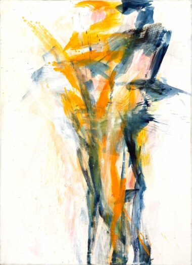 OHNE TITEL - 2020, Öl auf Leinwand, 90 x 65 cm Bischof Peter