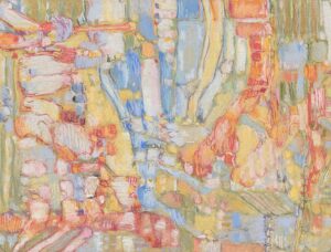 TO PRAISE CHERUBINO AND, NATURALLY, MOZART - London 1975, Cherubino-Projekt (1974I76), Pastell auf Papier, 34 x 44 cm, FD 75001 Danielis Friedrich