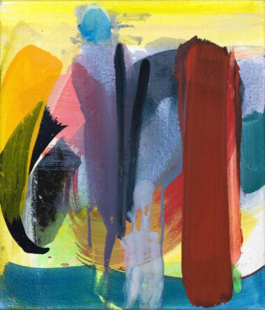 JOANNA GLEICH, OHNE TITEL - 2025, Öl auf Leinwand, 55 x 47 cm Gleich Joanna