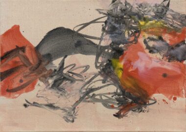 JOSEF MIKL, VOM ARBEITSTISCH - 2006, Öl auf Leinwand, 50 x 70 cm Mikl Josef