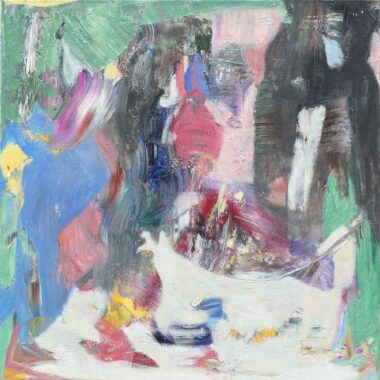 JULIAN TAUPE, OHNE TITEL - 2025, Öl auf Leinwand, 65 x 65 cm Taupe Julian