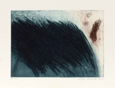 OHNE TITEL - 2000, Farbradierung, Exemplar: E.A., 24,8 x 33,5 cm (36,8 x 52 cm) Bosch Eva