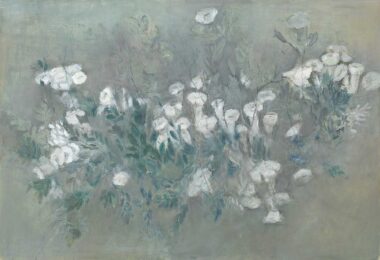 ATEM DER NATUR - 2024, Öl auf Holz, 89 x 130 cm Bottet Nicole