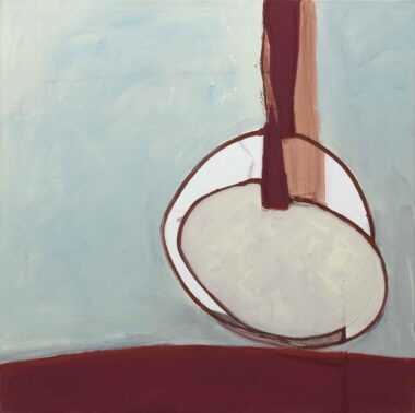 OHNE TITEL - 2015, Acryl auf Leinwand, 100 x 100 cm Riedl Alois
