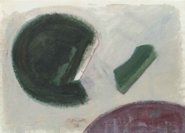 OHNE TITEL - 2025, Acryl auf Papier, 57,7 x 78,9 cm Riedl Alois