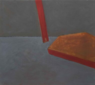 OHNE TITEL - 2002, Acryl auf Leinwand, 90 x 100 cm Riedl Alois