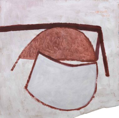 OHNE TITEL - 2011, Acryl auf Karton, 88,5 x 89,8 cm Riedl Alois