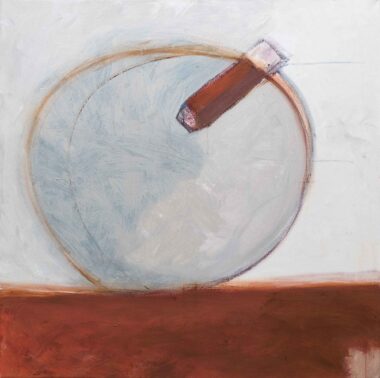 OHNE TITEL - 2020, Acryl auf Leinwand, 100 x 100 cm Riedl Alois