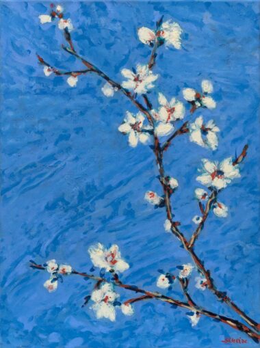 FRÜHLING - 2026, Öl auf Leinwand, 80 x 60 cm Scheidl Roman
