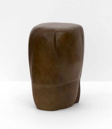KOPF - 1981, Bronze, Exemplar: 2/4, H 22 B 14,5 T 15,5 cm Albrecht Herbert