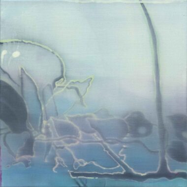 NATURE STILL - 2023, Gouache, Acryl auf Leinwand, 30 x 30 cm Wagner Eva