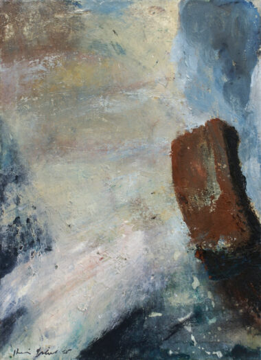 OHNE TITEL - 2004, Öl auf Leinwand, 85 x 62 cm Göbel Heinz