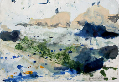 OHNE TITEL - 2006, Gouache auf Bütten, 38 x 55,5 cm Göbel Heinz